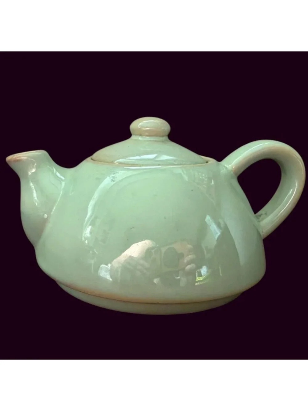 Pier 1 Farmhouse Chic Cottagecore Small Stoneware Teapot